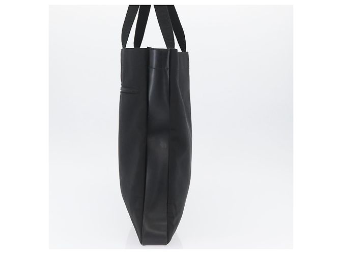 Borsa a mano Salvatore Ferragamo in tela nera e argento autentica bs33983 - vista 3