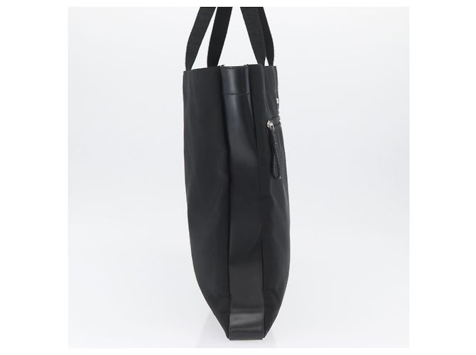 Borsa a mano Salvatore Ferragamo in tela nera e argento autentica bs33983 - vista 4