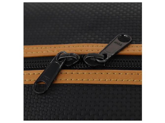 Borsa Boston in PVC nera Auth SAINT LAURENT bs33701 Nero - vista 10