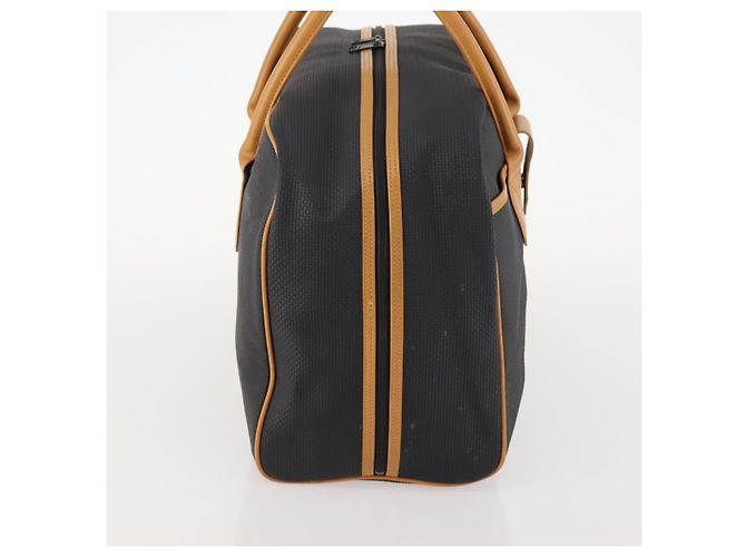 Borsa Boston in PVC nera Auth SAINT LAURENT bs33701 Nero - vista 4