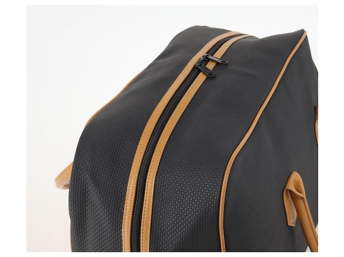 Borsa Boston in PVC nera Auth SAINT LAURENT bs33701 Nero - vista 6
