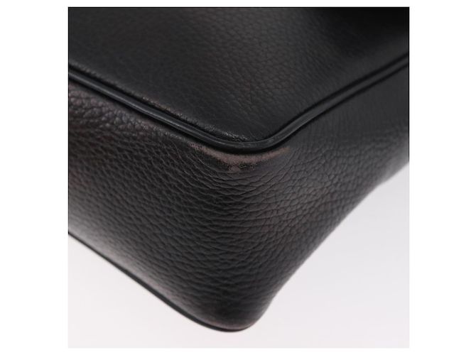 Céline Borsa a Spalla CELINE in Pelle Nera Oro Auth 173699 Nero D'oro - vista 14