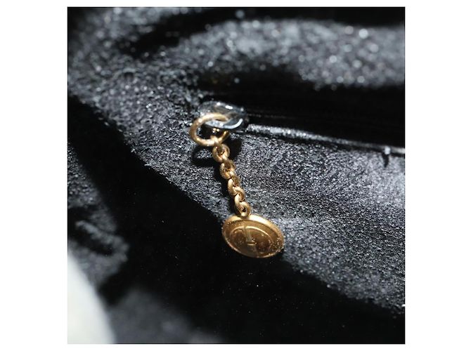 Bamboo Borsa a Mano in Bambù GUCCI Camoscio Nero Oro 002 123 0260 Auth ep13604 D'oro - vista 20
