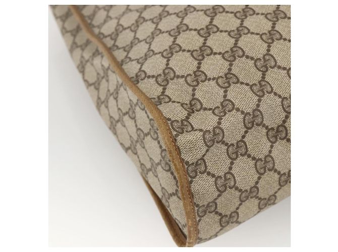 Gucci Borsa Tote GG Supreme in PVC beige 92 02 998 Auth 174552 - vista 14