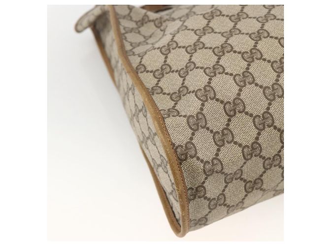 Gucci Borsa Tote GG Supreme in PVC beige 92 02 998 Auth 174552 - vista 16