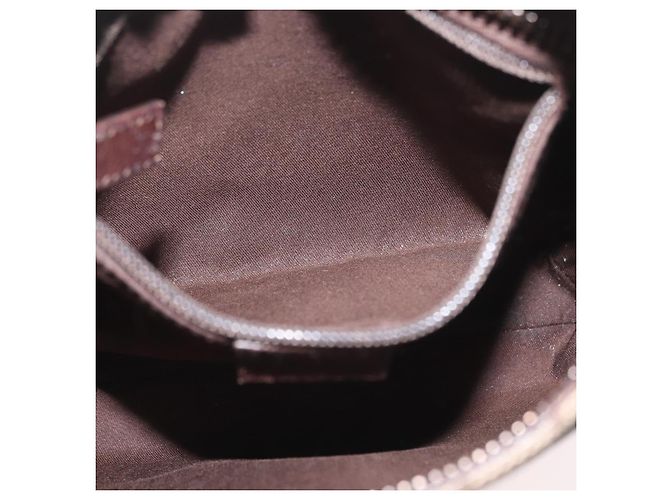 Borsa a Spalla GG Canvas Gucci Beige Argento 122793 Auth mr2126 - vista 23