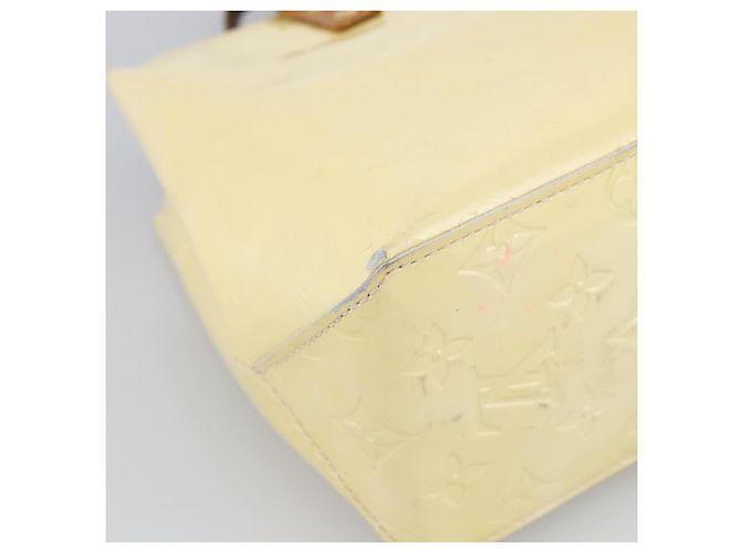 LOUIS VUITTON Monogram Vernis Reade PM Borsa a Mano Perle M91336 LV Auth 170088 - vista 14