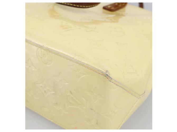 LOUIS VUITTON Monogram Vernis Reade PM Borsa a Mano Perle M91336 LV Auth 170088 - vista 15