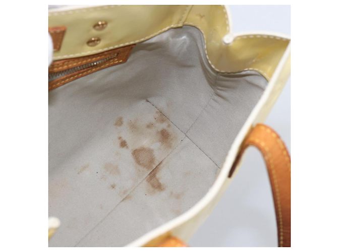 LOUIS VUITTON Monogram Vernis Reade PM Borsa a Mano Perle M91336 LV Auth 170088 - vista 18