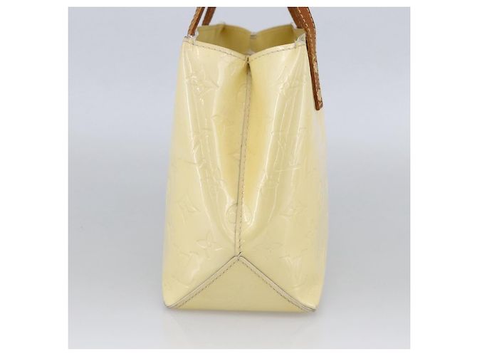 LOUIS VUITTON Monogram Vernis Reade PM Borsa a Mano Perle M91336 LV Auth 170088 - vista 4