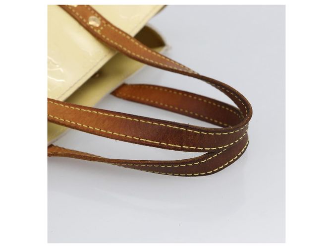 LOUIS VUITTON Monogram Vernis Reade PM Borsa a Mano Perle M91336 LV Auth 170088 - vista 7