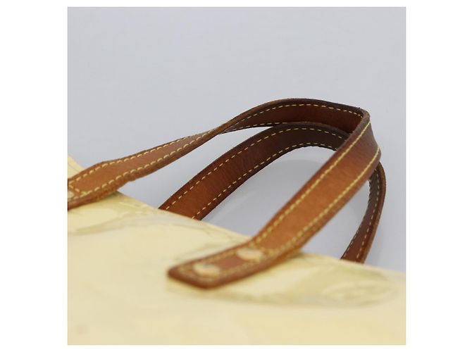 LOUIS VUITTON Monogram Vernis Reade PM Borsa a Mano Perle M91336 LV Auth 170088 - vista 8