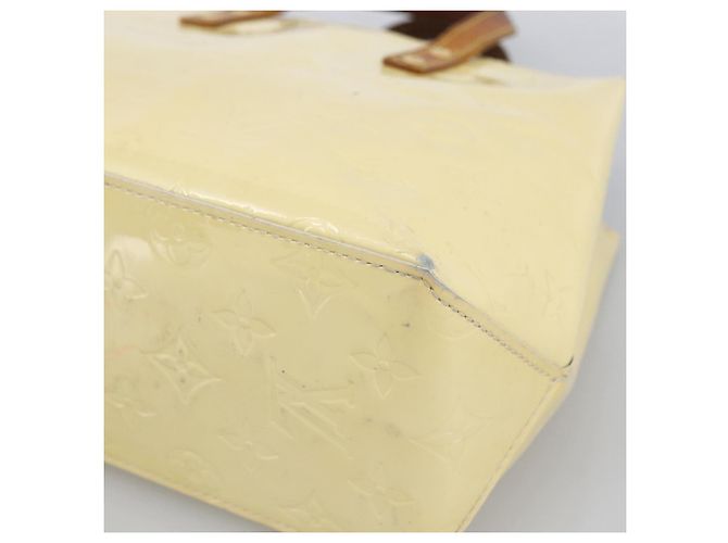 LOUIS VUITTON Monogram Vernis Reade PM Borsa a Mano Perle M91336 LV Auth 170088 - vista 9