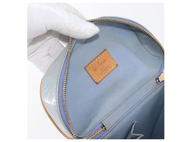 LOUIS VUITTON Borsa Verticale Sullivan Monogram Vernis Lavande M91258 Auth ARZ414A - vista 10