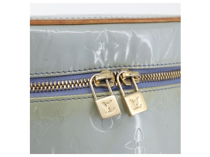 LOUIS VUITTON Borsa Verticale Sullivan Monogram Vernis Lavande M91258 Auth ARZ414A - vista 17