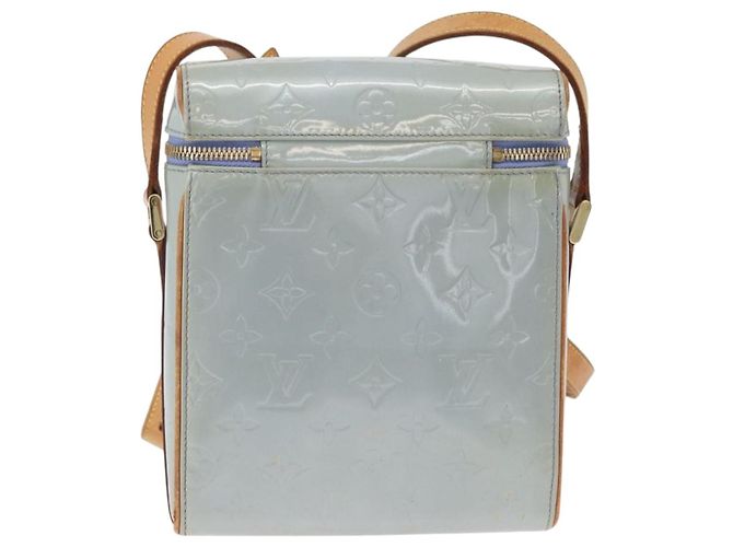 LOUIS VUITTON Borsa Verticale Sullivan Monogram Vernis Lavande M91258 Auth ARZ414A - vista 2