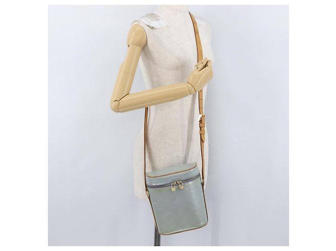 LOUIS VUITTON Borsa Verticale Sullivan Monogram Vernis Lavande M91258 Auth ARZ414A - vista 22