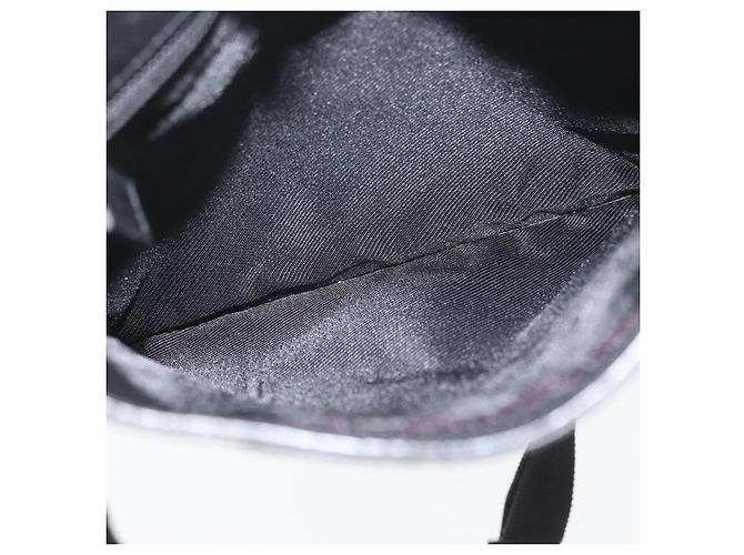 Borsa a Spalla GG Canvas Gucci Nera Argento 27639 Auth ARZ435 Nero - vista 10