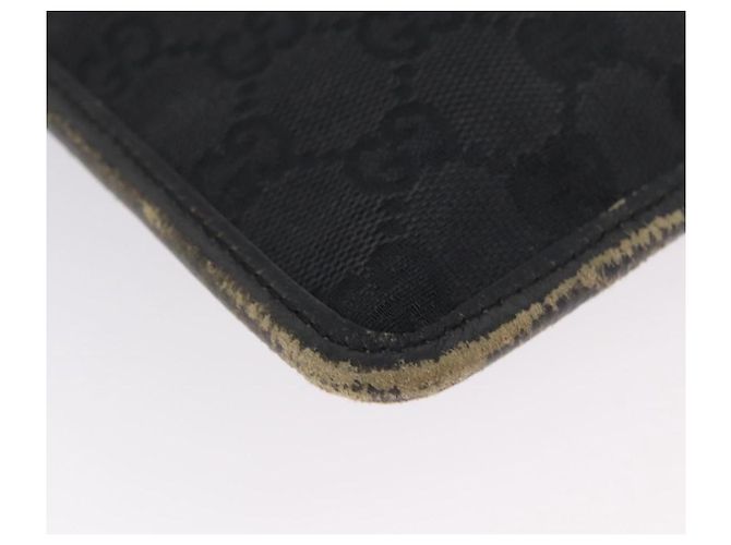 Borsa a Spalla GG Canvas Gucci Nera Argento 27639 Auth ARZ435 Nero - vista 15