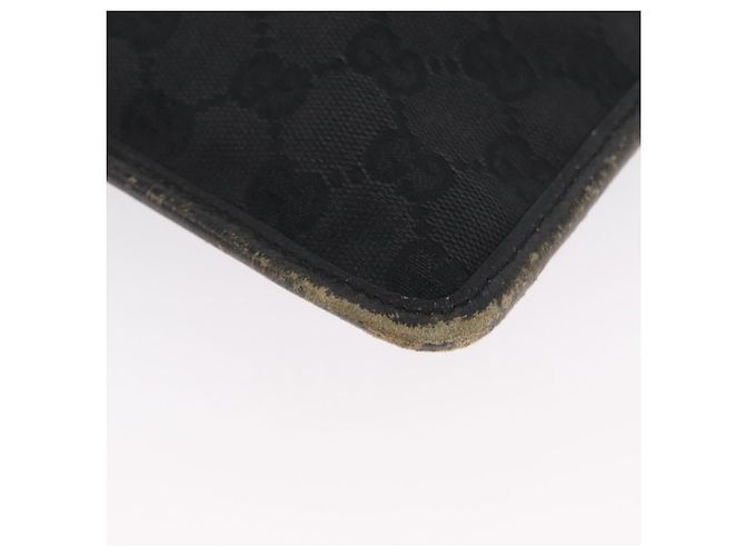 Borsa a Spalla GG Canvas Gucci Nera Argento 27639 Auth ARZ435 Nero - vista 16