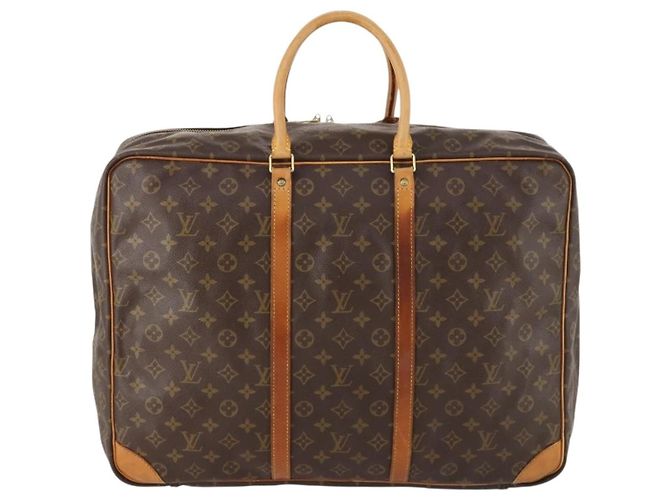 LOUIS VUITTON Sac Boston Monogram Sirius 50 M41406 LV Auth th6617 Monogramme - vue 2