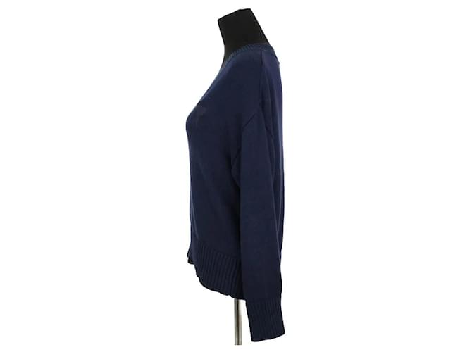 Ami Pull bleu - vue 3