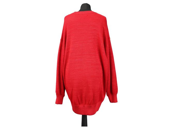 Suéter oversized de lana roja Isabel Marant - vista 2