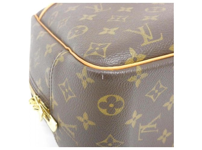 Borsa a mano Bowling Vanity Monogram Louis Vuitton Marrone - vista 3