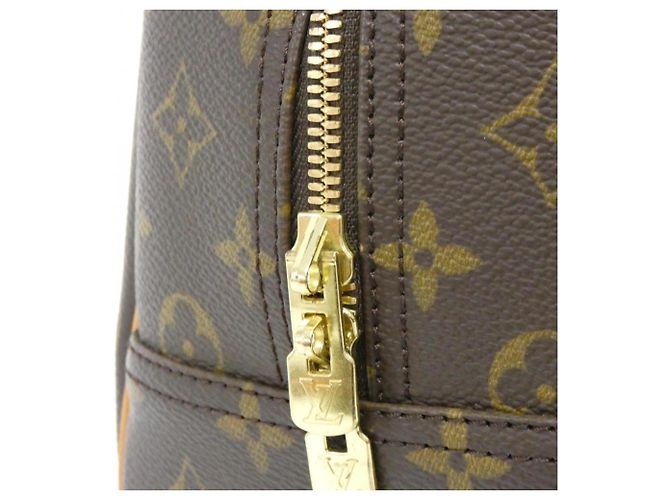 Borsa a mano Bowling Vanity Monogram Louis Vuitton Marrone - vista 6