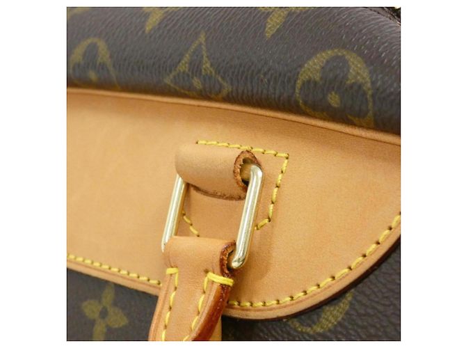 Borsa a mano Bowling Vanity Monogram Louis Vuitton Marrone - vista 7