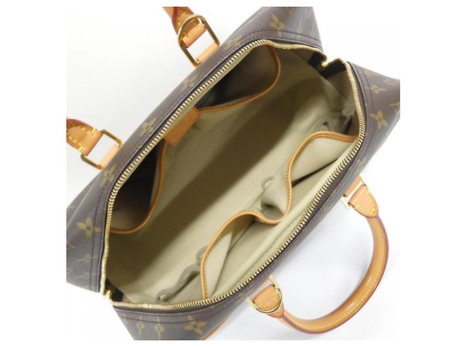 Borsa a mano Bowling Vanity Monogram Louis Vuitton Marrone - vista 9