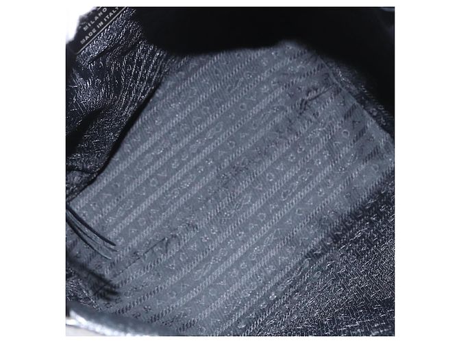 Prada Vintage Lackleder Schwarz - Ansicht 5