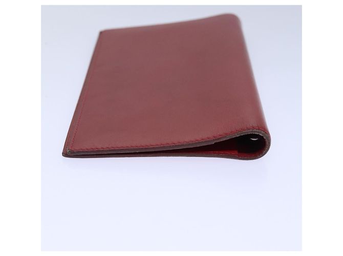 Hermès Hermes Agenda A6 Day Planner Housse Leather Red - view 4