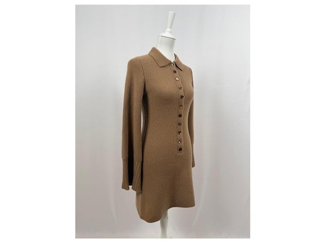 J.Crew Braunes Spring Street Kaschmir-Strickkleid - Ansicht 4