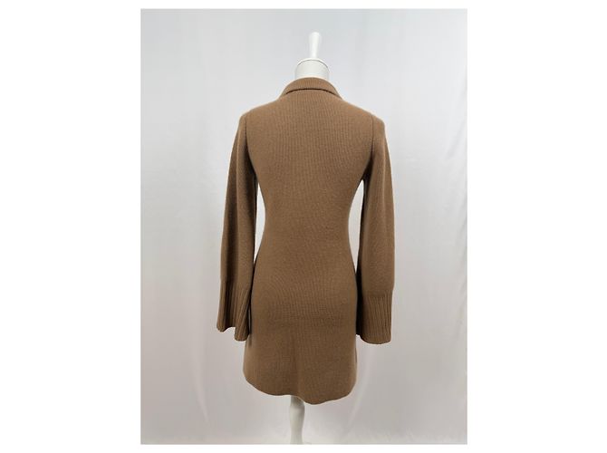 J.Crew Braunes Spring Street Kaschmir-Strickkleid - Ansicht 6