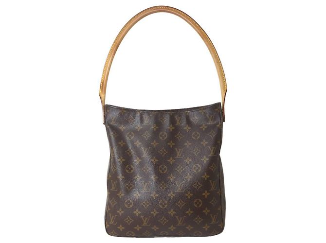 Borsa a Spalla Looping GM Louis Vuitton Marrone - vista 3