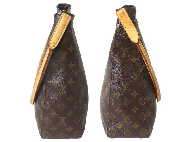 Borsa a Spalla Looping GM Louis Vuitton Marrone - vista 4