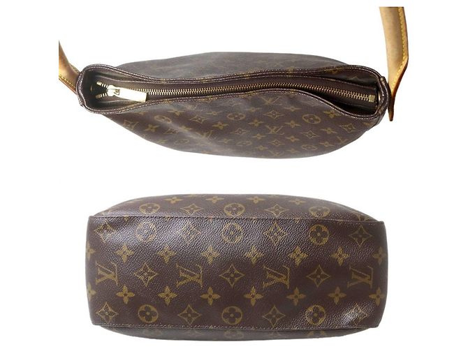 Borsa a Spalla Looping GM Louis Vuitton Marrone - vista 5