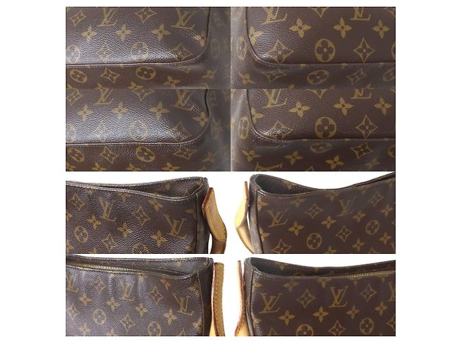 Borsa a Spalla Looping GM Louis Vuitton Marrone - vista 6