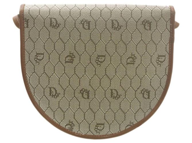 Borsa a Spalla Beige Christian Dior - vista 3