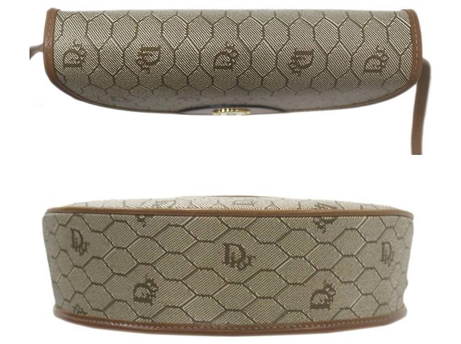 Borsa a Spalla Beige Christian Dior - vista 5