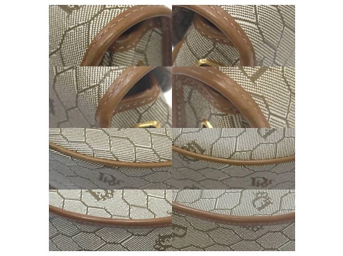 Borsa a Spalla Beige Christian Dior - vista 6