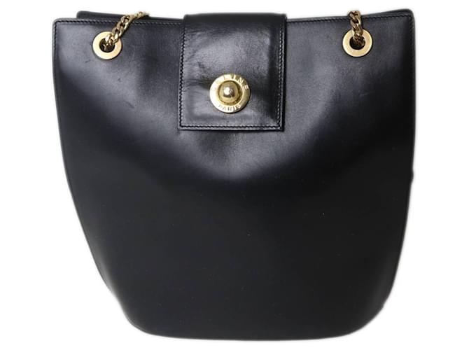 Céline Borsa a Spalla Celine Circle Chain Nero - vista 2