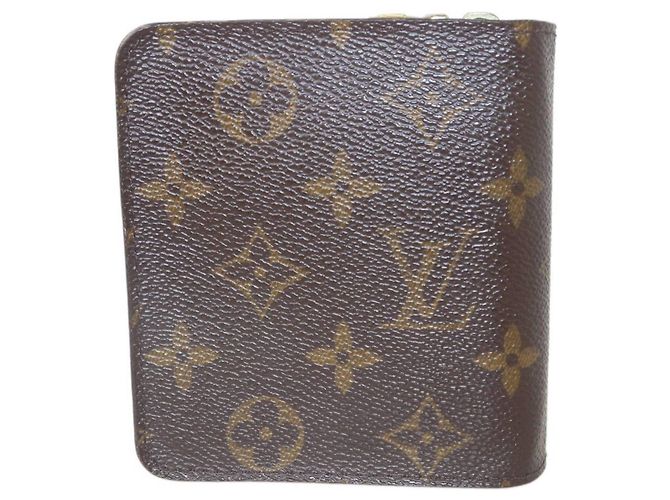 Louis Vuitton Monogram Compact Zip Bi-Fold Geldbörse Monogramm - Ansicht 3