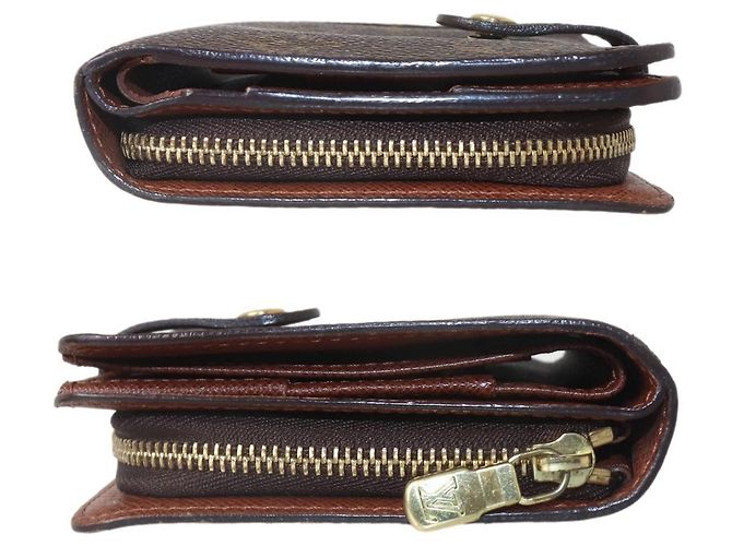 Louis Vuitton Monogram Compact Zip Bi-Fold Geldbörse Monogramm - Ansicht 5