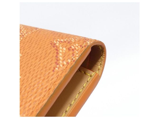Slender Louis Vuitton Monogram Heritage Long Bill Wallet Caramel - view 3