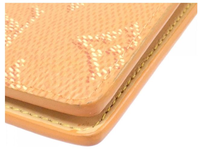 Slender Louis Vuitton Monogram Heritage Long Bill Wallet Caramel - view 4