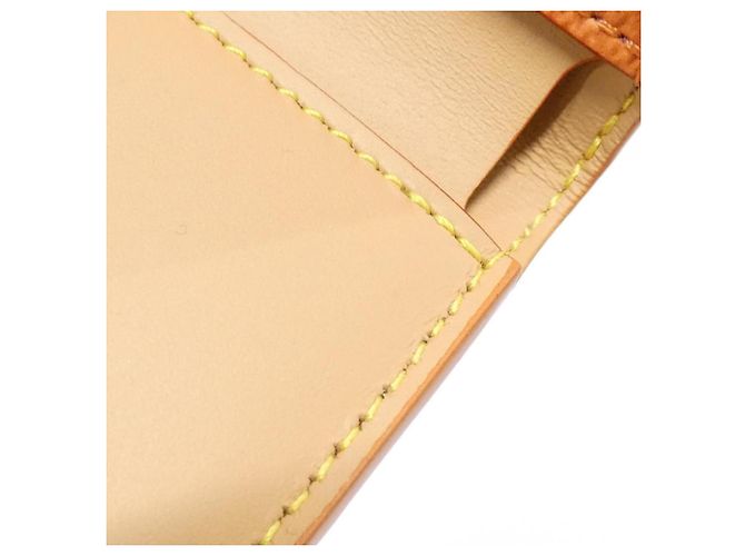 Slender Louis Vuitton Monogram Heritage Long Bill Wallet Caramel - view 6