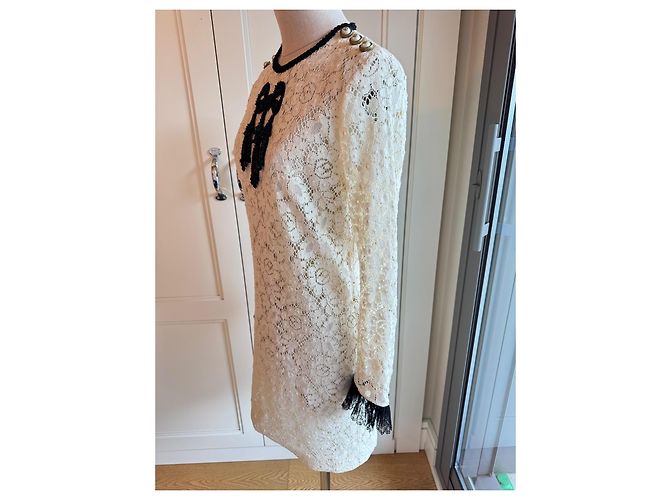 Vestido Gucci Blanco de Algodón - vista 2