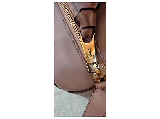 Chloé Sam Mini Schultertasche Desert Mauve – Vintage 2012 Authentisch-Zustand 9/10 Pink - Ansicht 10